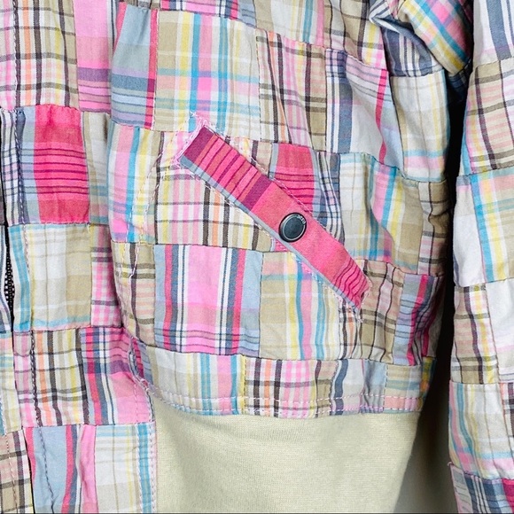 aèropostale || Patchwork Hooded Jacket; Size L - Picture 7 of 10